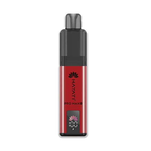 Hayati Pro Max Plus 6000 Puffs Cherry Berry compact rechargeable pod kit