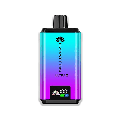 Hayati Pro Ultra Plus 25000 Puffs Blackcurrant Cotton Candy and Blue Razz dual kit