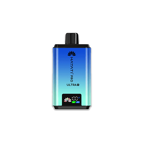 Hayati Pro Ultra Plus 25000 Puffs Mr Blue rechargeable pod kit with blue design