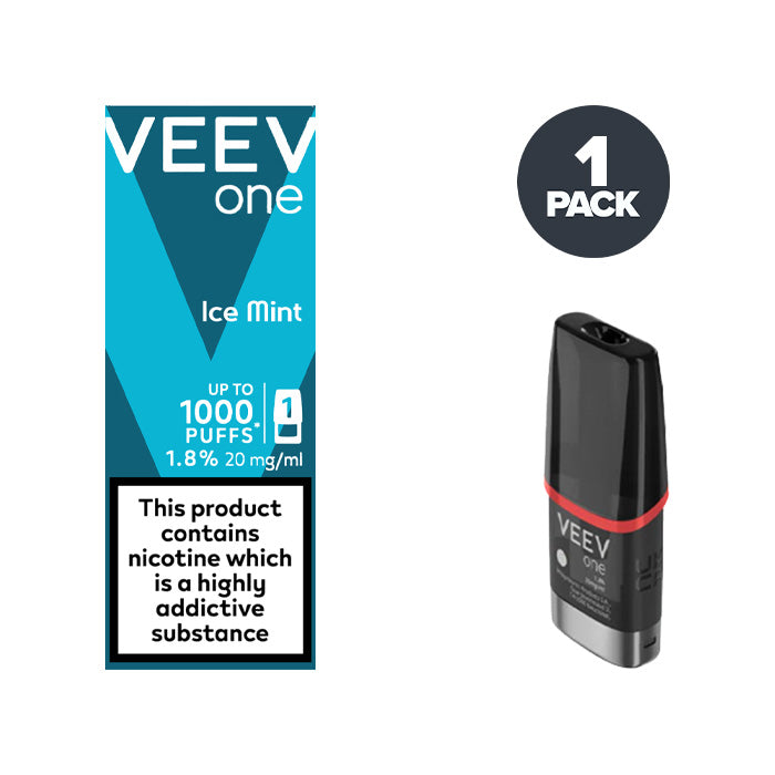 VEEV One Ice Mint Single prefilled pod vape kit