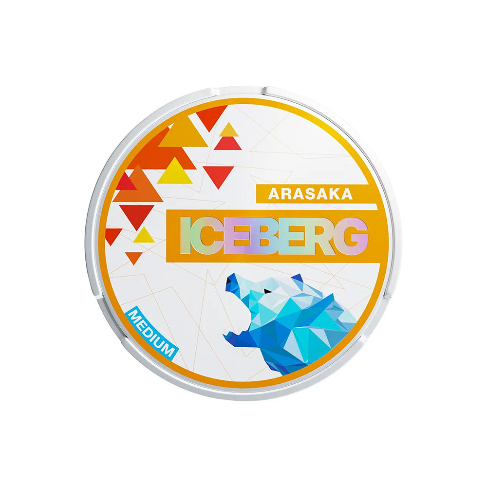 Iceberg Nicotine Pouches Arasaka nicotine pouches