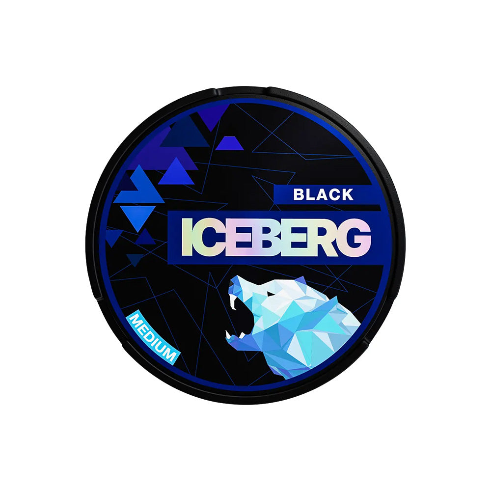 Iceberg Nicotine Pouches Black nicotine pouches