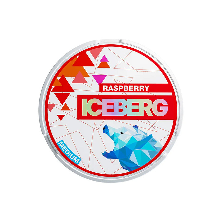 Iceberg Nicotine Pouches Raspberry nicotine pouches
