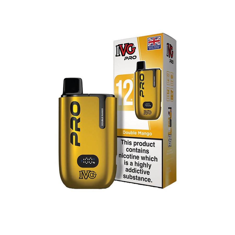 IVG Pro 12 Double Mango prefilled pod vape kit