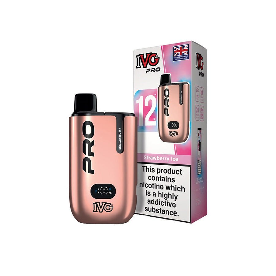 IVG Pro 12 Strawberry Ice prefilled pod vape kit