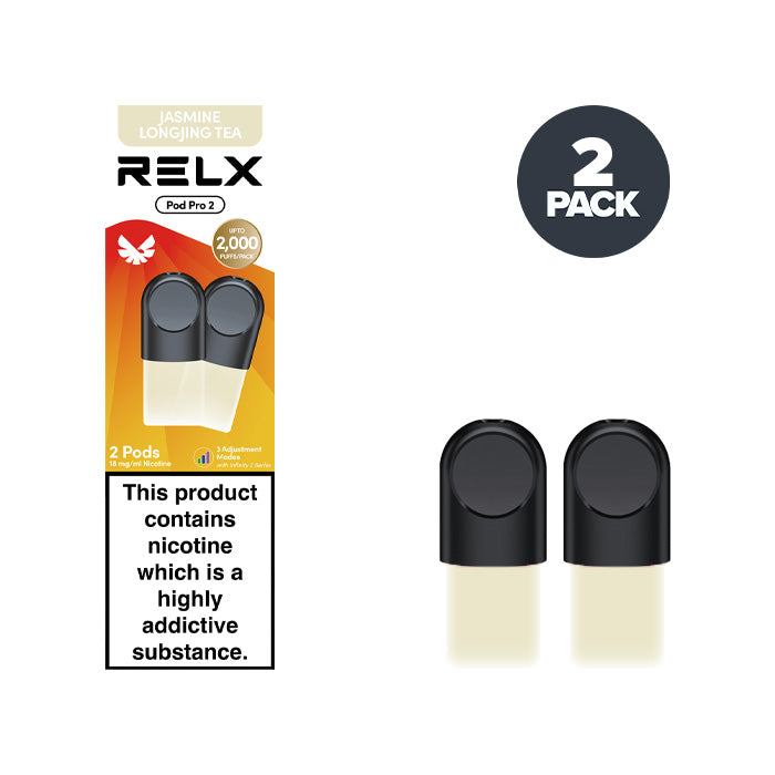 RELX Pods Jasmine Longjing Tea Pro prefilled pod vape kit