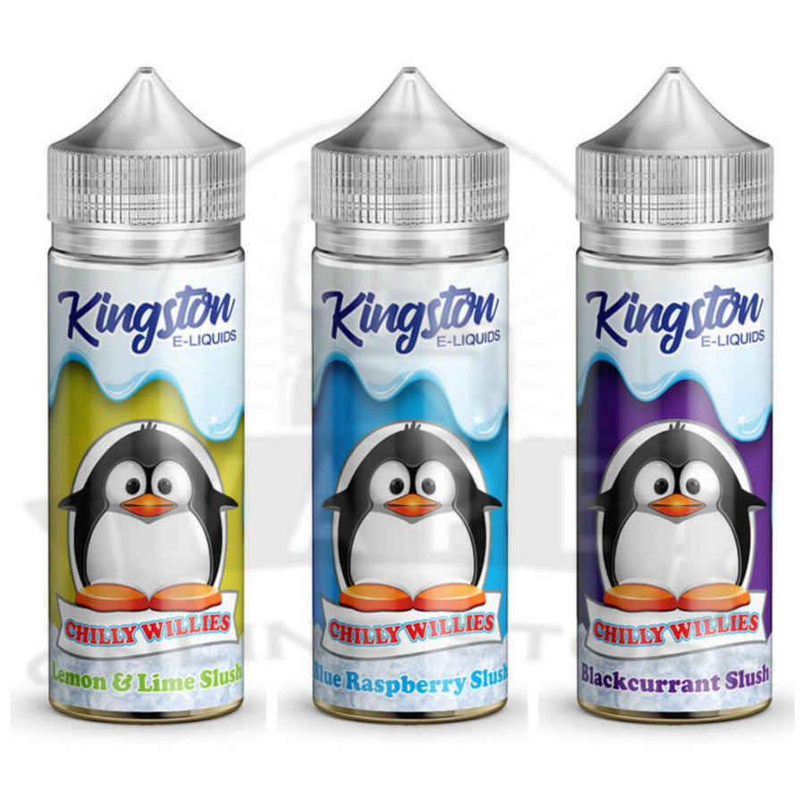 Kingston 100ml Shortfill Chilly Willies Range shortfill e-liquid