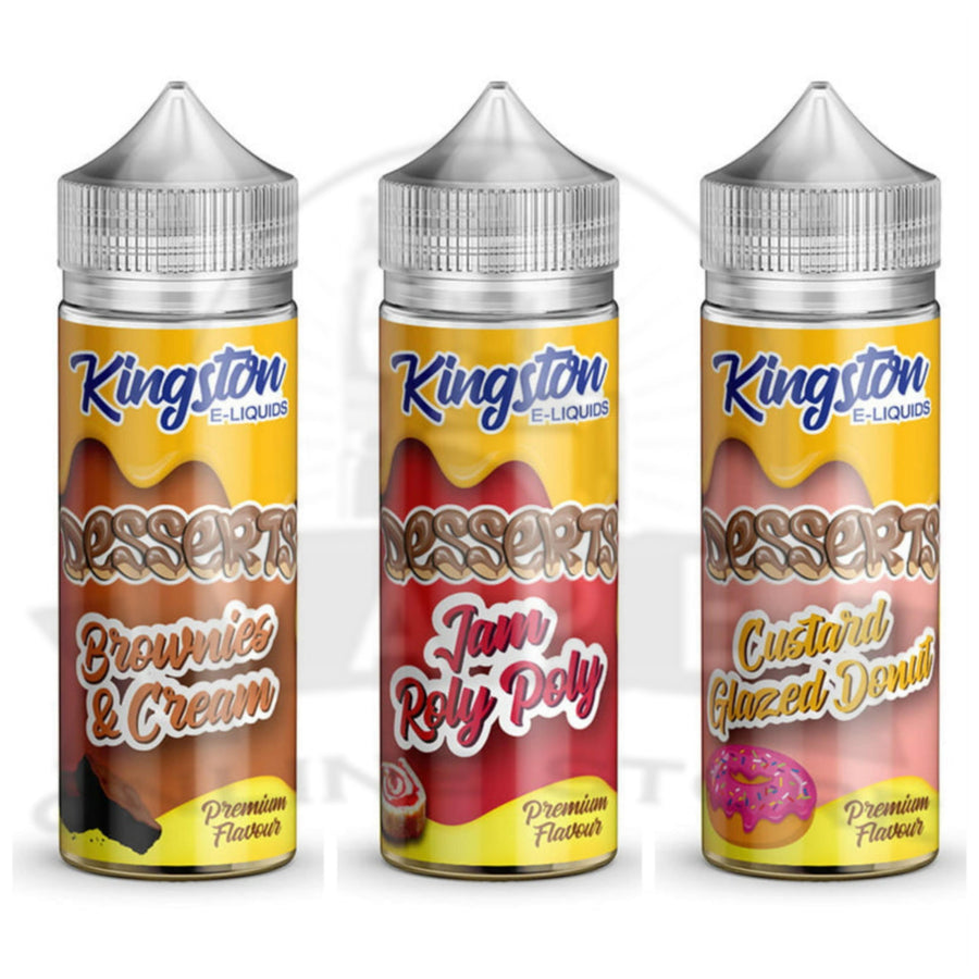 Kingston 100ml Shortfill Dessert Range shortfill e-liquid