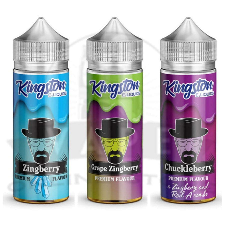 Kingston 100ml Shortfill Zingberry Range shortfill e-liquid