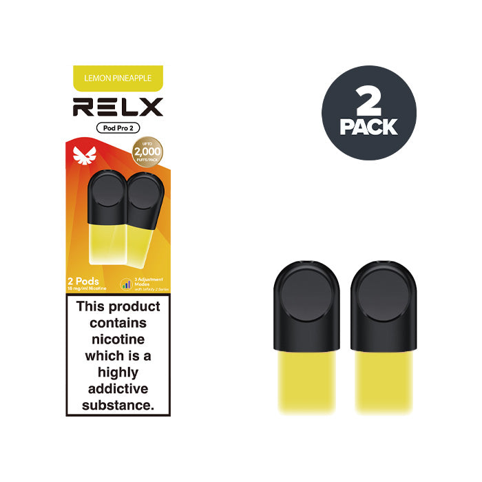 RELX Pods Lemon Pineapple Pro prefilled pod vape kit