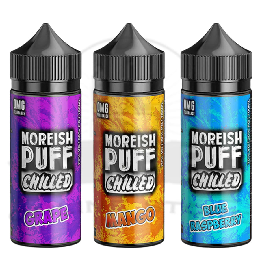 Moreish 100ml Shortfill Chilled Range shortfill e-liquid