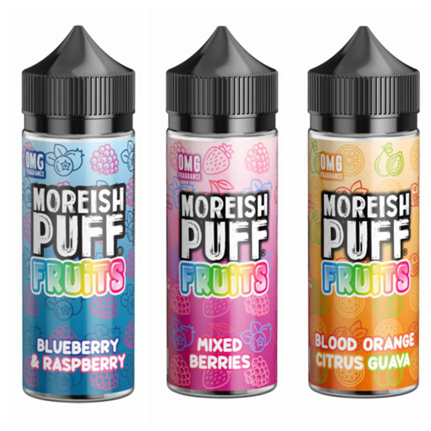 Moreish 100ml Shortfill Fruit Range shortfill e-liquid