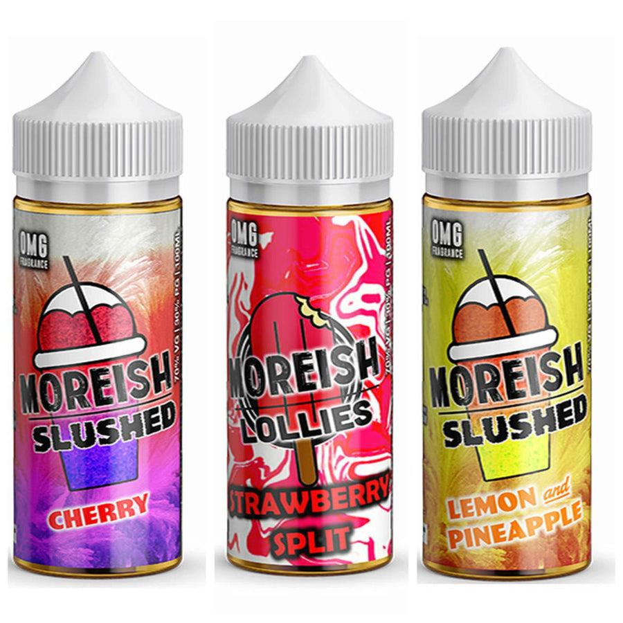 Moreish 100ml Shortfill Slushed Range shortfill e-liquid