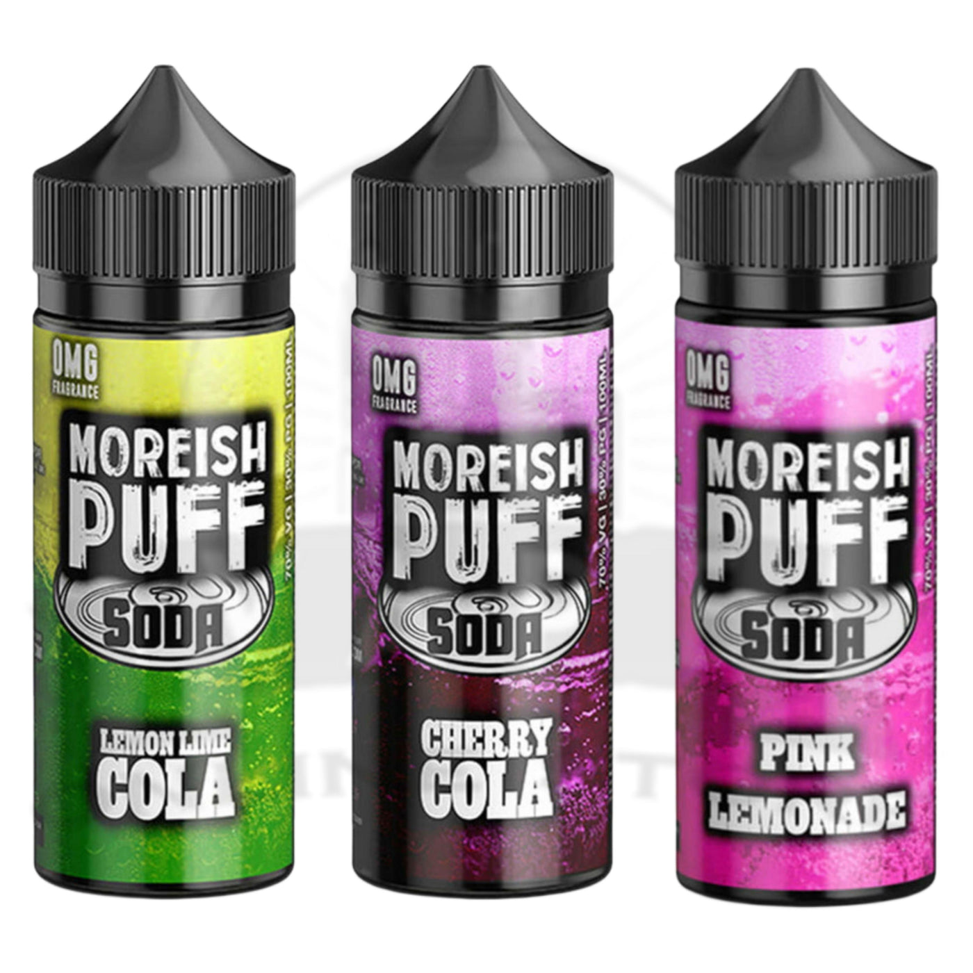 Moreish 100ml Shortfill Soda Range shortfill e-liquid