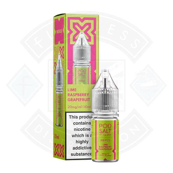 Pod Salt Nexus Lime Raspberry Grapefruit UK