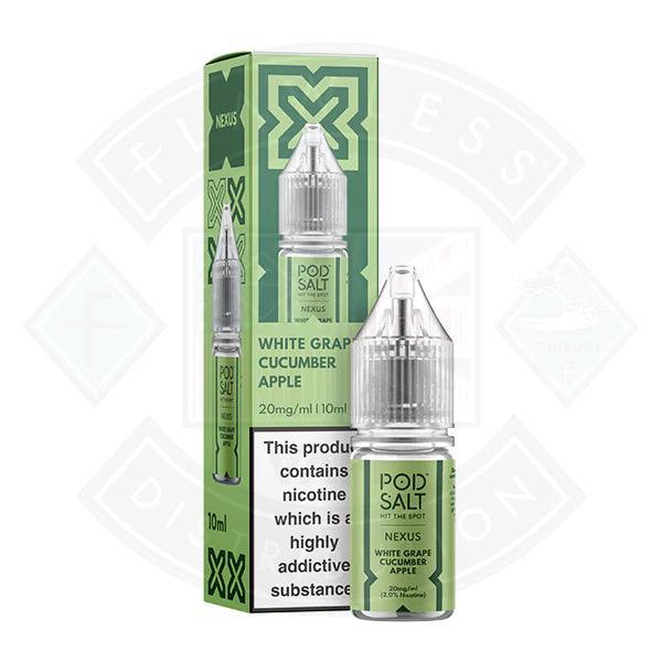Pod Salt Nexus White Grape Cucumber Apple UK