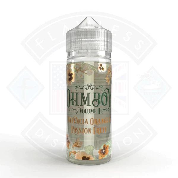 Ohm Boy 100ml Shortfill Valencia Orange Passionfruit shortfill e-liquid
