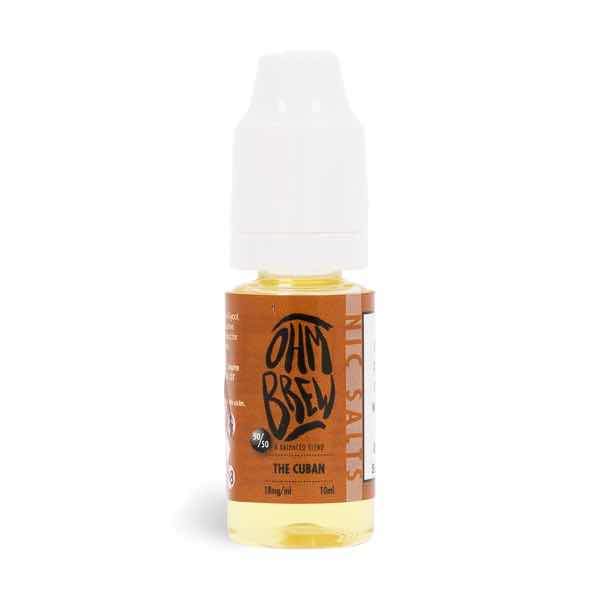 Ohm Brew Nic Salt Cuban nic salt e-liquid
