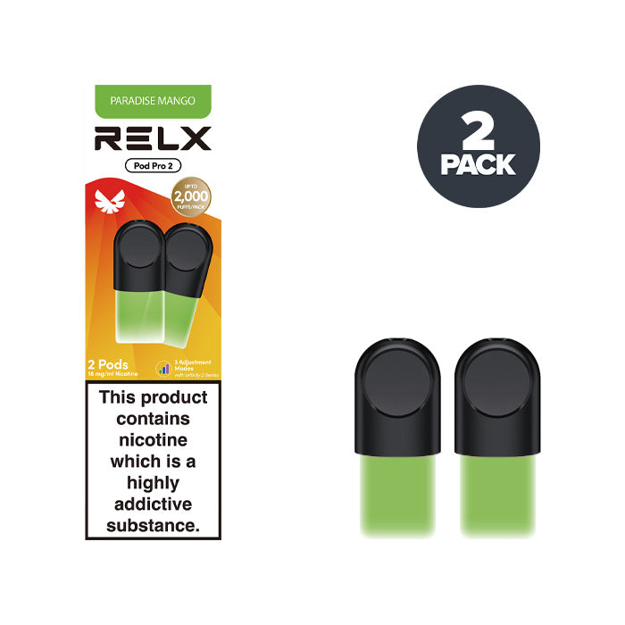 RELX Pods Paradise Mango Pro prefilled pod vape kit
