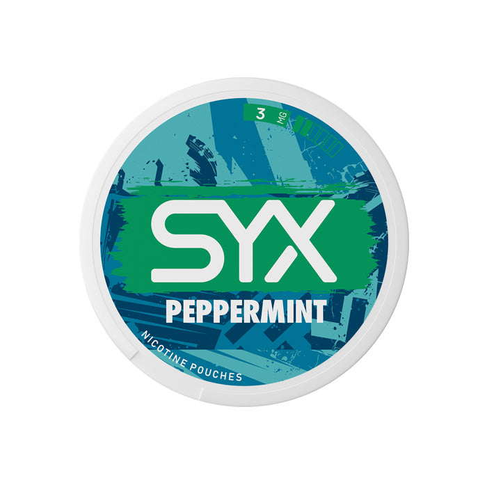 SYX Nicotine Pouches Peppermint nicotine pouches