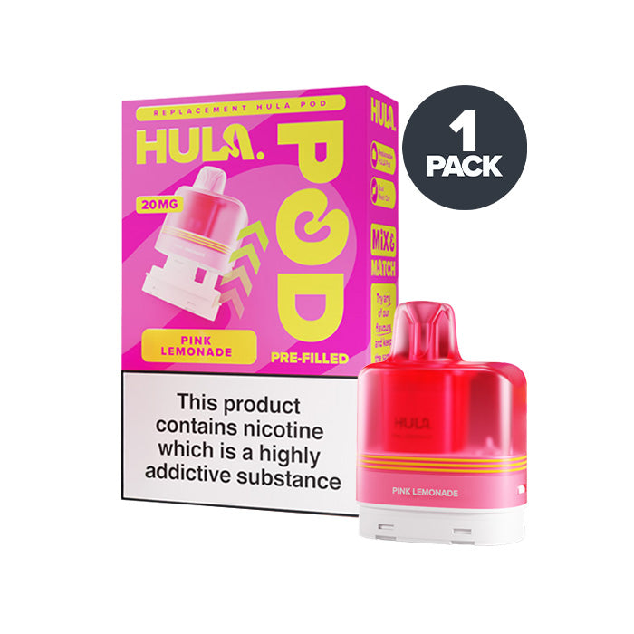 Hula Pods Pink Lemonade prefilled pod vape kit