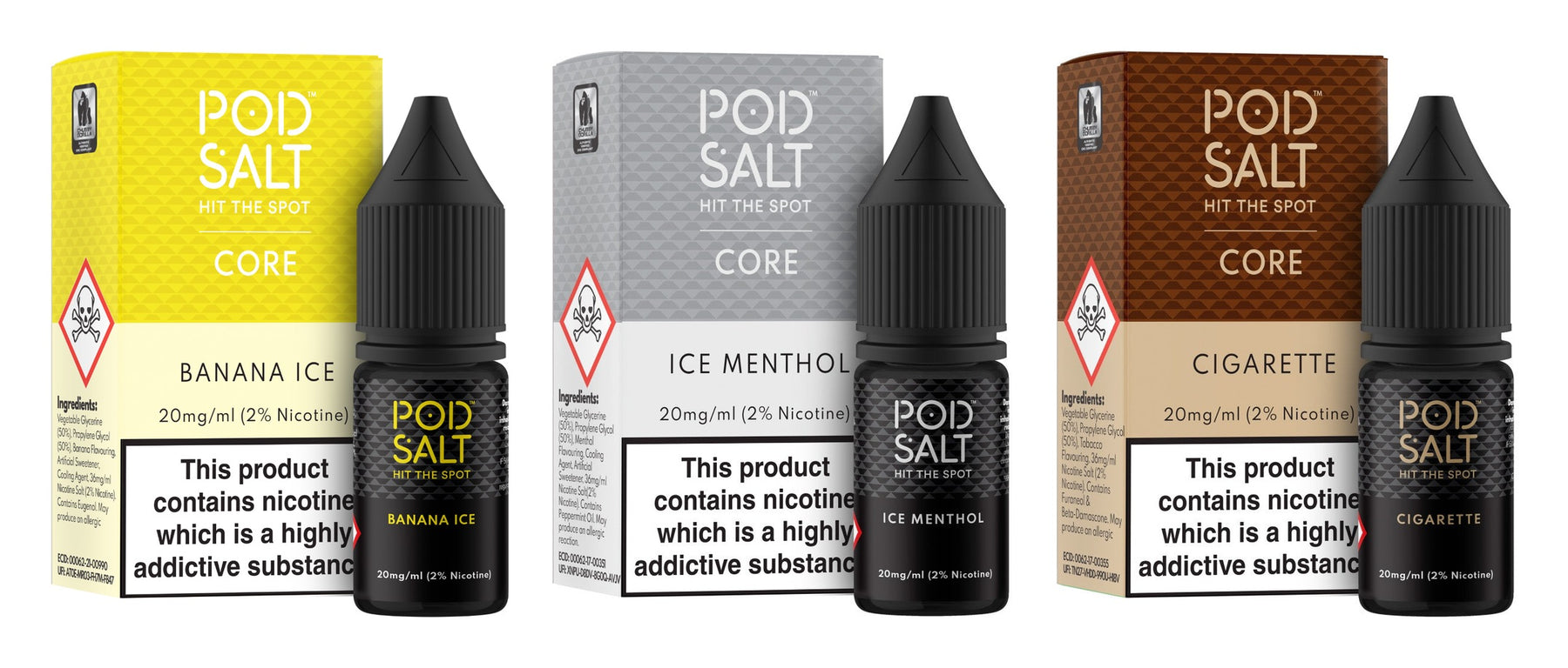 Pod Salt Core Nic Salt 10ml