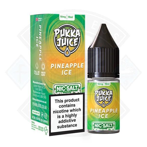 Pukka Juice Nic Salt Pineapple Ice UK