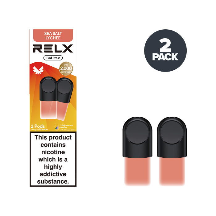RELX Pods Sea Lychee Pro prefilled pod vape kit