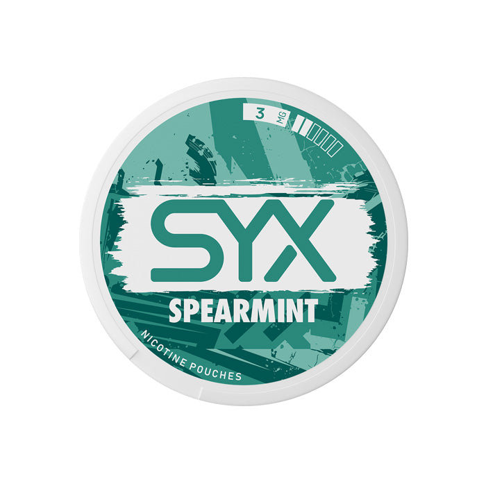 SYX Nicotine Pouches Spearmint nicotine pouches