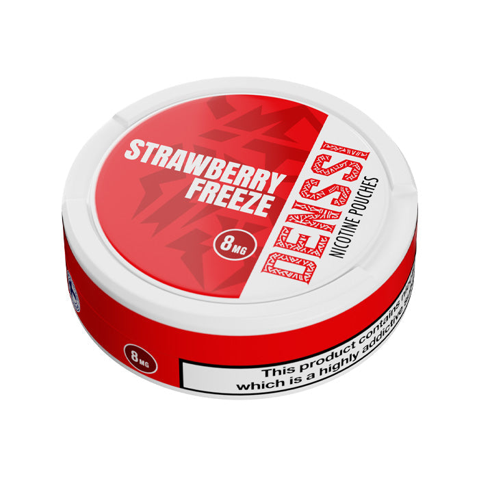Denssi Nicotine Pouches Strawberry Freeze nicotine pouches