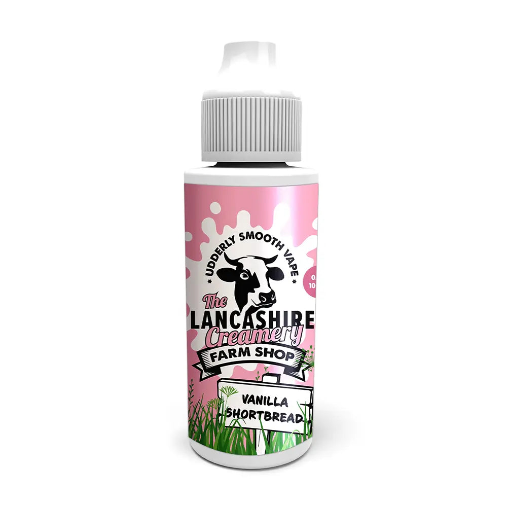 Lancashire Creamery 100ml Shortfill Vanilla Shortbread shortfill e-liquid
