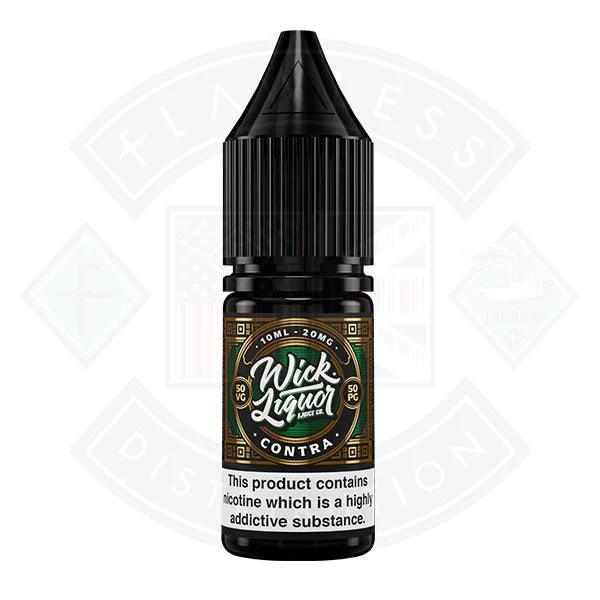 Wick Liquor Nic Salt Contra UK