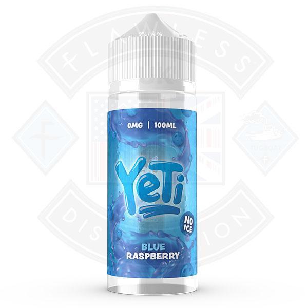 Yeti 100ml Shortfill Defrosted Blue Raspberry No Ice shortfill e-liquid