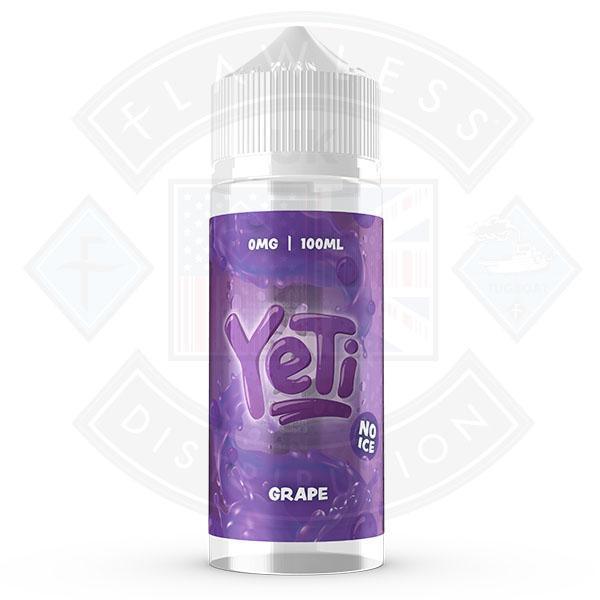 Yeti 100ml Shortfill Defrosted Grape No Ice shortfill e-liquid