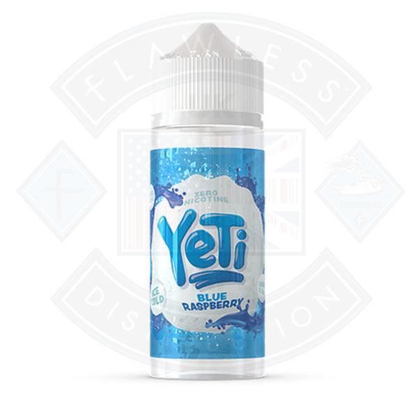 Yeti 100ml Shortfill Ice Cold Blue Raspberry shortfill e-liquid