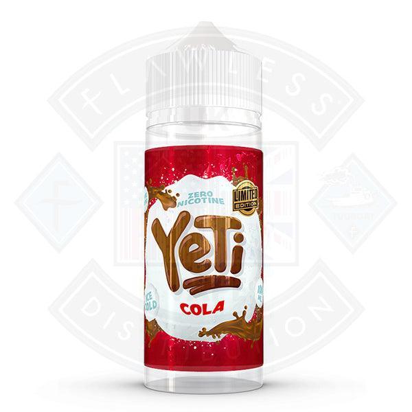 Yeti 100ml Shortfill Ice Cold Cola shortfill e-liquid