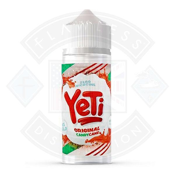 Yeti 100ml Shortfill Original Candy Cane shortfill e-liquid