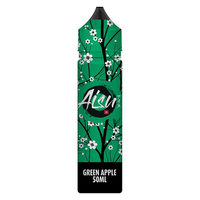 Aisu 50ml Shortfill Green Apple shortfill e-liquid